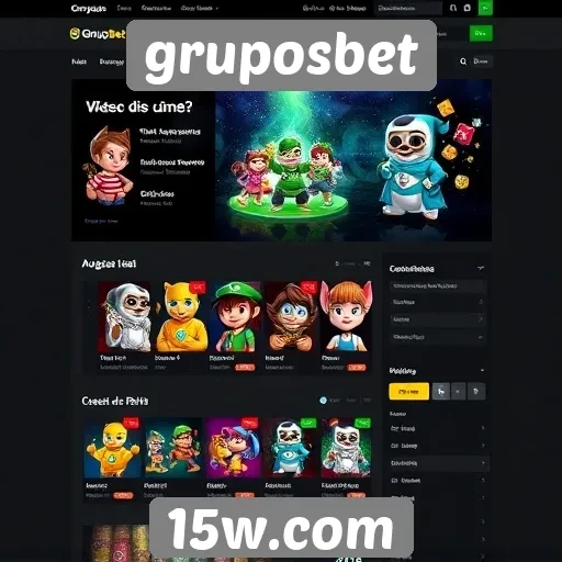 Experiência do usuário no site gruposbet